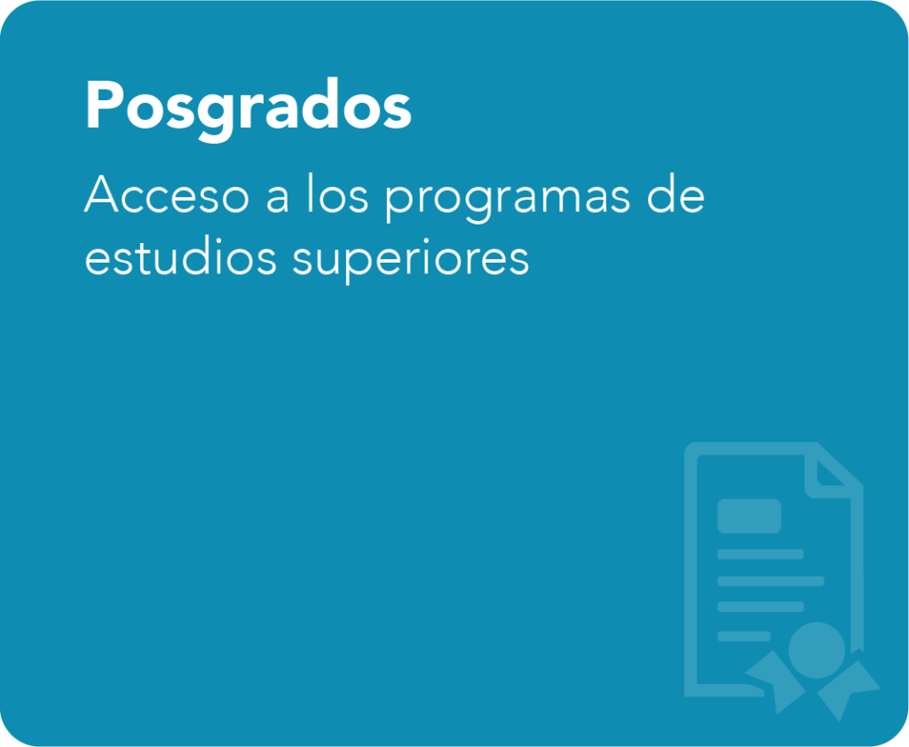 Posgrados