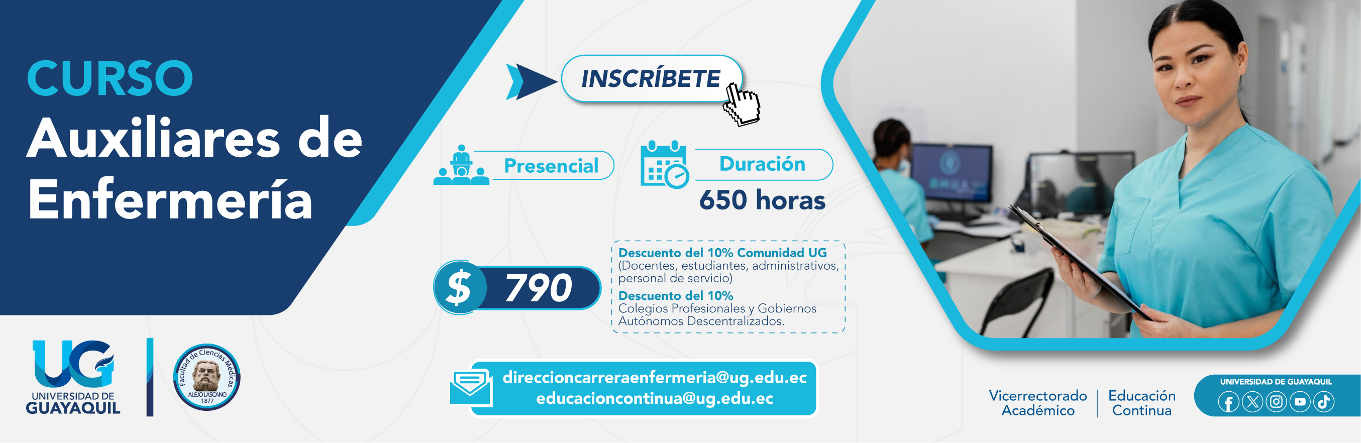 BANNER CURSO AUXILIARES DE ENFERMERIA